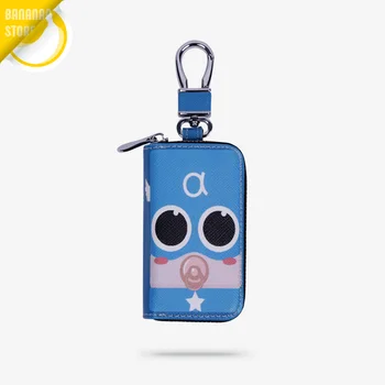 

Captain American Car Key Case Marvel Avenger Key Ring Universal Design Cartoon Cute Keychain C0053A02