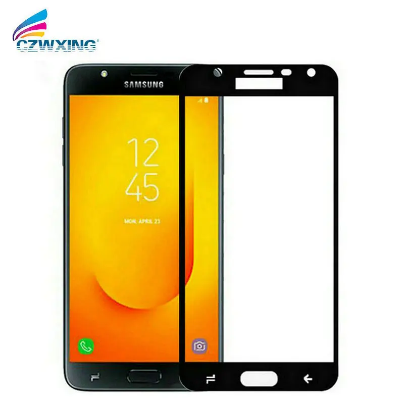 

Tempered Glass For Samsung Galaxy J7 Duo 2018 Screen Protector For Samsung Galaxy J7 Duo 2018 J7Duo J720 J720F Full Cover Glass