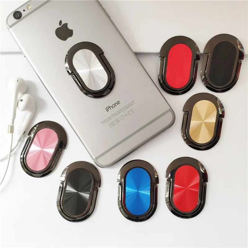 Colorful luxury Ultrathin Multifunction 360 Finger Ring Phone Stand Holder Car bracket For iPhone Samsung Huawei Universal bling