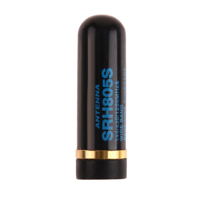 Mini SMA-M Maschio Dual Band Per Baofeng UV-3R PX-2R VX-3R V-6R Antenna Walkie Talkie Radio Accessori SRH805S Dual band Antenna 1
