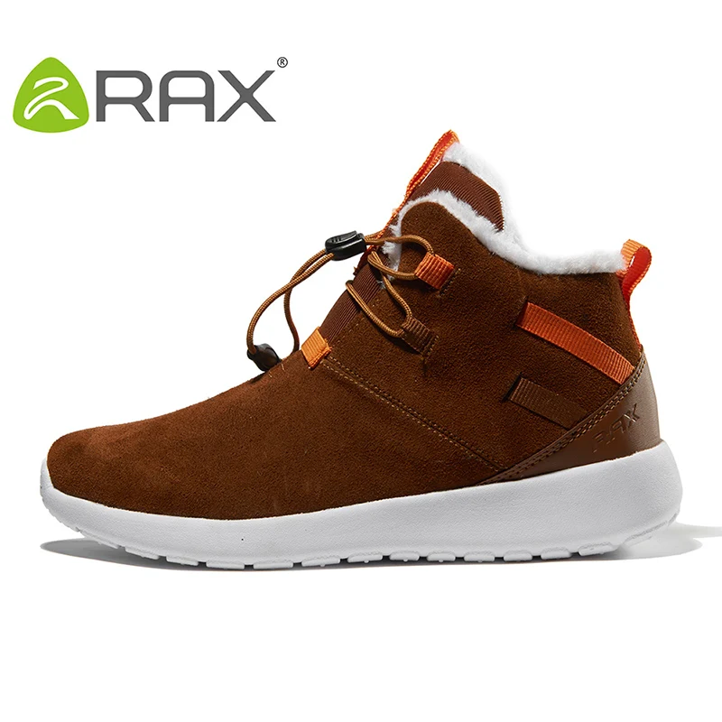 Rax Women's Anti-Slip Snow Boots Plush Padded Snowboarding Sneakers Women Winter Comfortable Ankle Boots Skiing Shoes AA52302