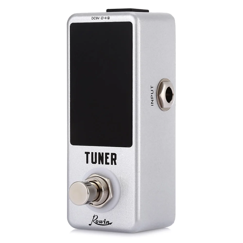 ROWIN LT - 910 Guitar Effect Pedal LCD Screen Chromatic Guitar Pedal Tuner True Bypass ROWIN LT - 910 Guitar Effect Pedal LCD Screen Chromatic Guitar Pedal Tuner True Bypass