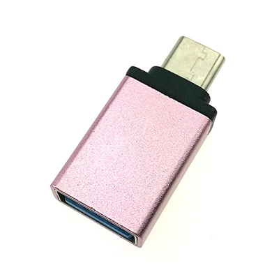 SIANCS USB 3,0 type C OTG Кабель-адаптер для huawei Xiaomi 5 4C Macbook Nexus 6p type-C USB-C OTG конвертер для всех телефонов type-c - Цвет: rose gold