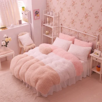 

Flannel short plush bedding Duvet Cover Set Duvet Activity Bedding sets Super King 13 Size,Quilt cover set,Bedroom Bedding