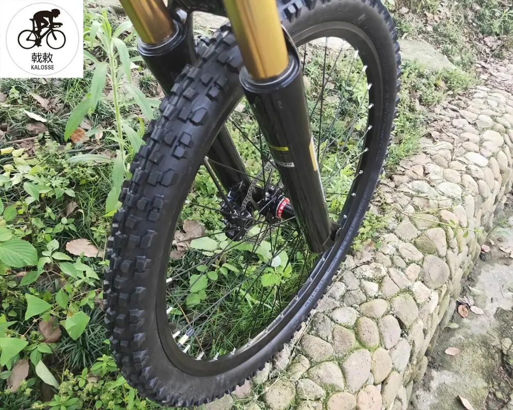 Sale 165mm travel soft-tail bicycle  bike  20X110mm hubs   26er mountain bicycle  24 speed Hydraulic brakes 5