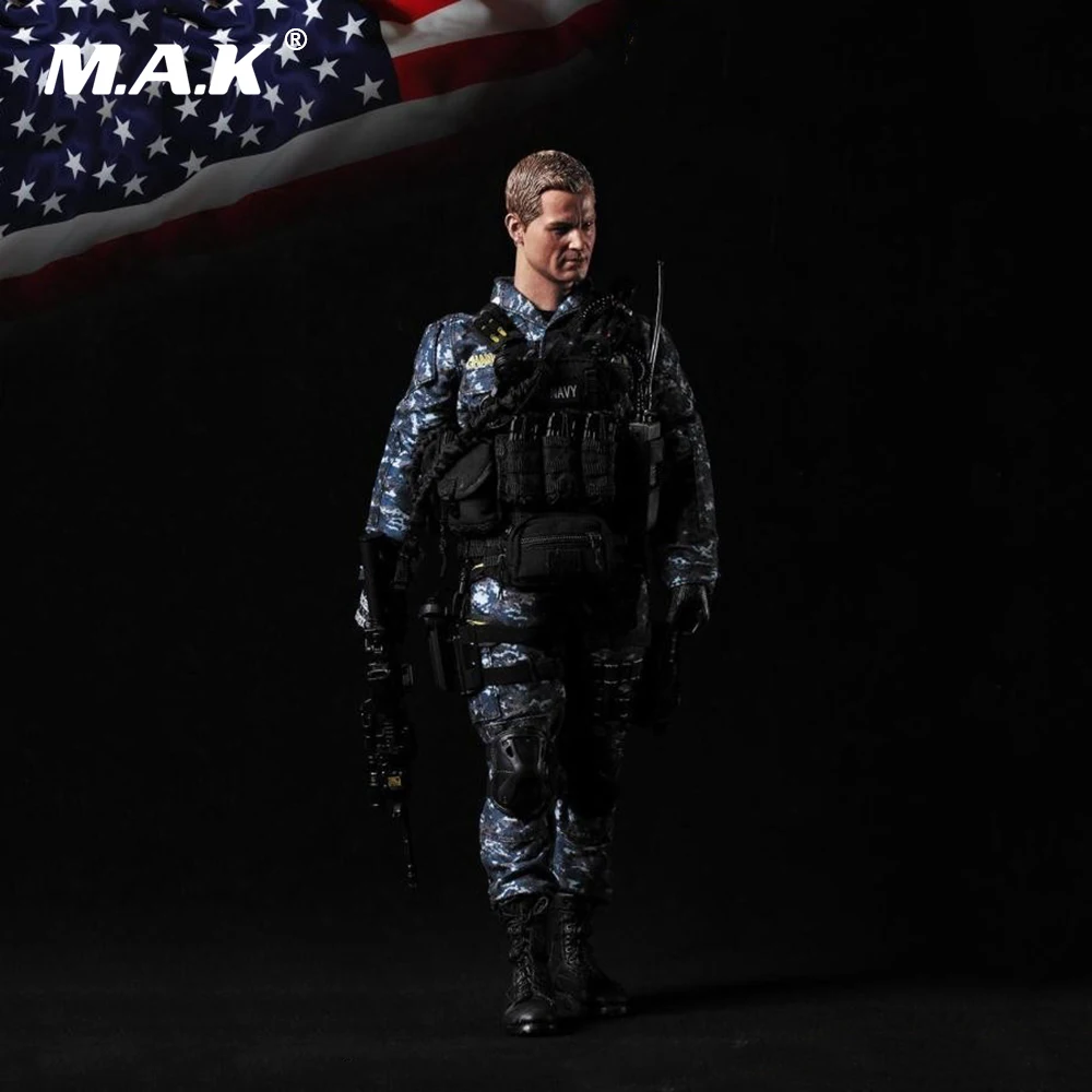 Масштаб 1:6 военно морской солдат США полный набор фигурка последний корабль