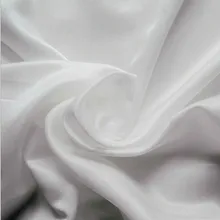Бумажно-шелковая ткань 30% шелк тутового дерева 70% хлопок 9 мм 140 см 55 ''ширина 39 gsm Выкл Белый цвет 100 метров маленький оптом