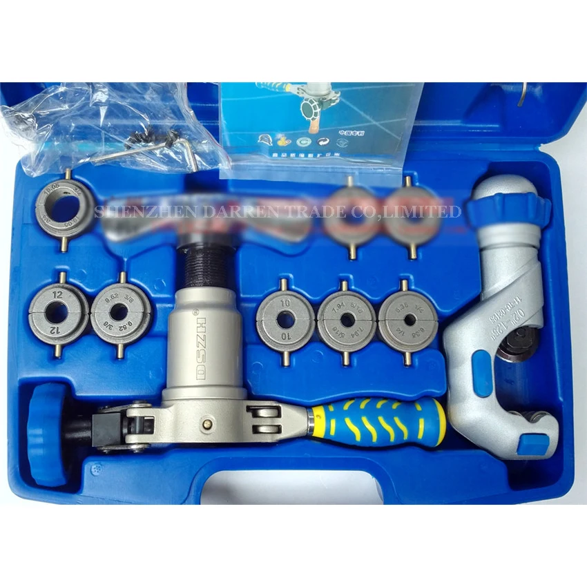 1pc/lot WK-519FT-L pipe flaring cutting tool set,tube expander, Copper tube flaring kit Expanding scope 6-19mm