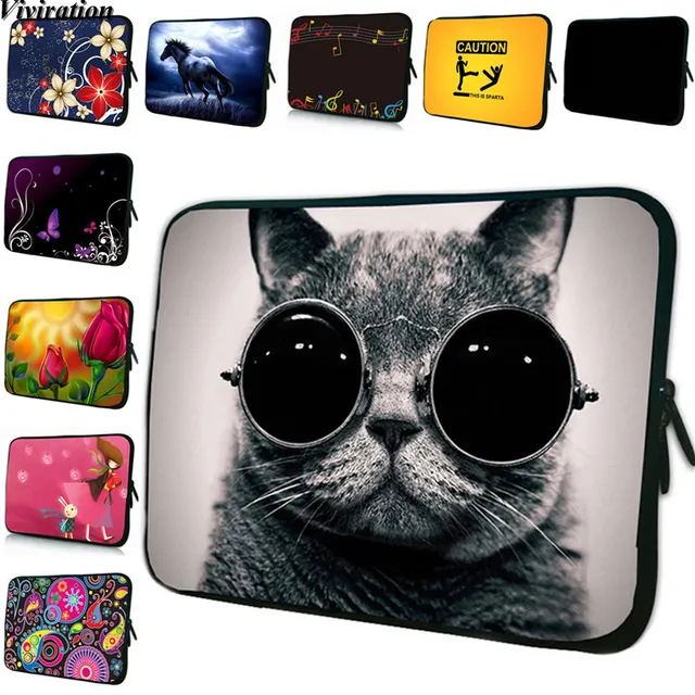 Best Offers Viviration Netbook Cover 7 Inch Sleeve Tablet Case For Amazon Kindle Fire PC Computer Laptop Notebook Bag 14 15 12 13 17 10 9.7"