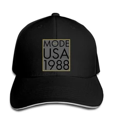 Vtg-1988-Depeche-Mode-USA-Tour-Men бейсболка-концертная-редкая-винтажная-крутая-боди бейсболка женская кепка остроконечная