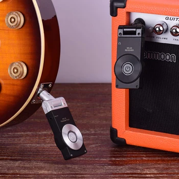 

Guitar Transmission A8 UHF Wireless Guitar Transmitter Receiver Built Rechargeable Lithium Battery Violin Bass Transmission Set