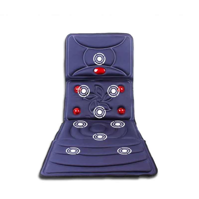 Far Infrared Electric Massage Mattress Sleep Spa Heating Vibrating Full