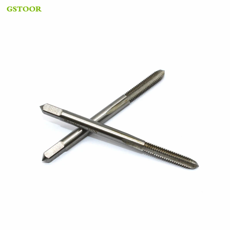 

10pcs M3 M4 M5 Pitch 0.5 0.7 0.8 Machine screw tap Right Straight Flute groove tap metal processing