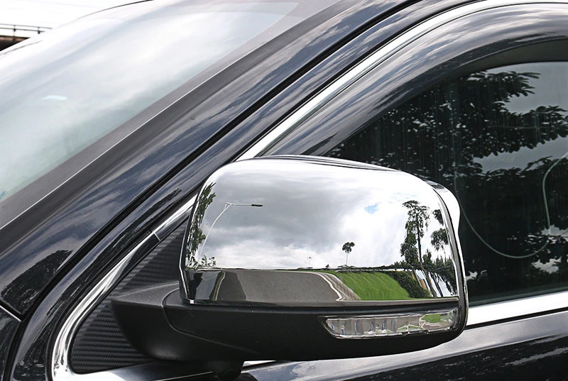 

For Jeep Grand Cherokee 2014 2015 2016 2017 2018 ABS Chrome Rearview Mirror Side Mirror Cover Decoration Trim 2pcs Car Styling