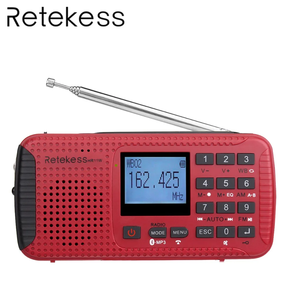 Buy RETEKESS HR11W NOAA Weather Radio FM AM Emergency