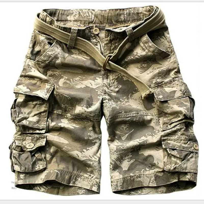 pantalones de camuflaje cortos