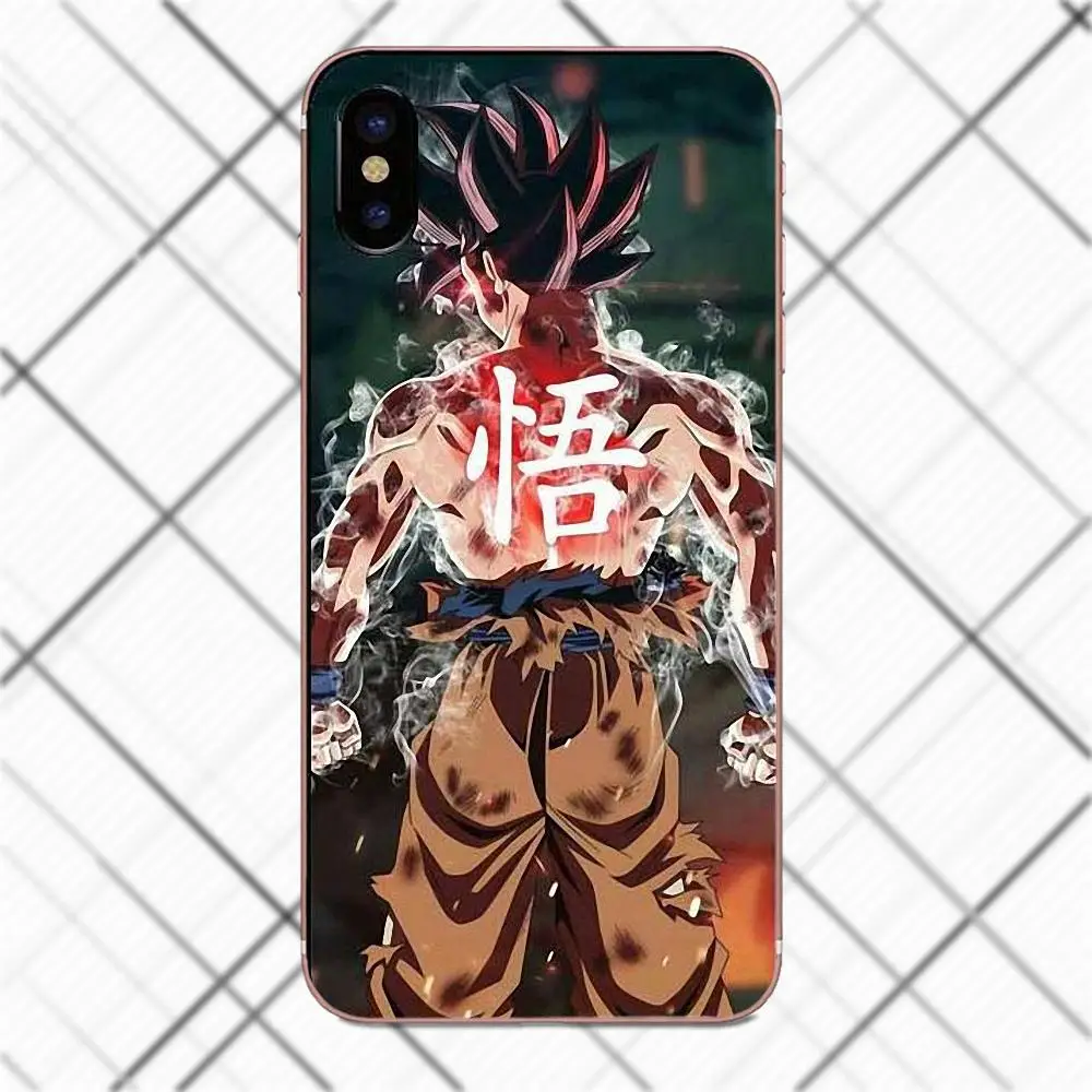 Tpwxnx Dragon Ball Z Супер Саян Гоку Вегета сумки из ТПУ чехлы для Apple iPhone 4 4S 5 5C 5S SE 6 6 S 7 8 Plus X