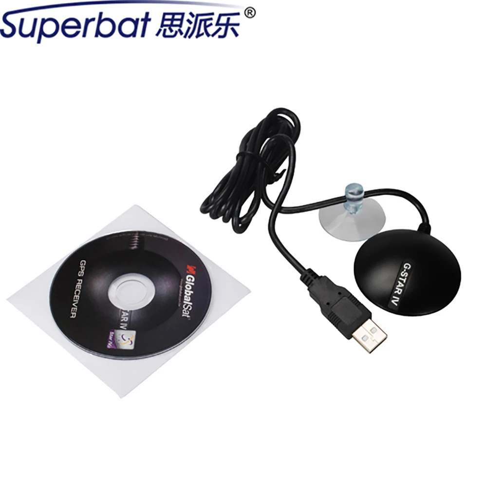 Superbat receptor GPS BU 353S4, Cable de 60 pulgadas ordenador portátil/tableta de coche, PC, navegación por ordenador, BU353 Globalsat, SiRF Star IV|Antenas de comunicaciones| - AliExpress