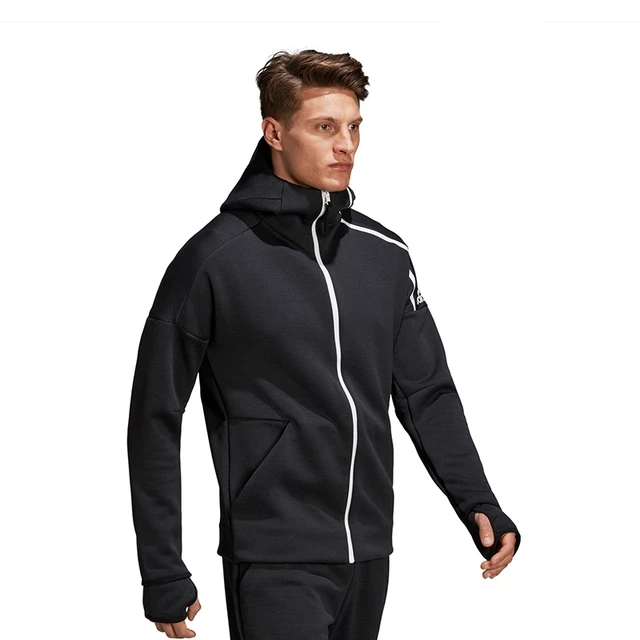 Original New Arrival Adidas M Zne Fr Men's Hooded Sportswear - Running Jackets -