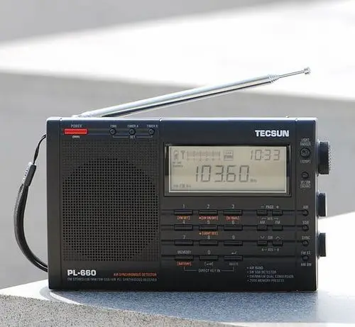 

Free Shipping Retail-Wholesale Tecsun pl-660 FM radhio Stereo LW MV SW-SSB AIR PLL SYNTHESIZED PL660 Radio