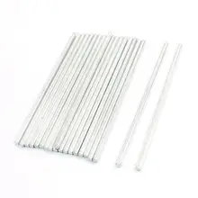 RC Aircraft Car Part Stainless Steel Round Axles Rods 80mm x 2mm 20Pcs