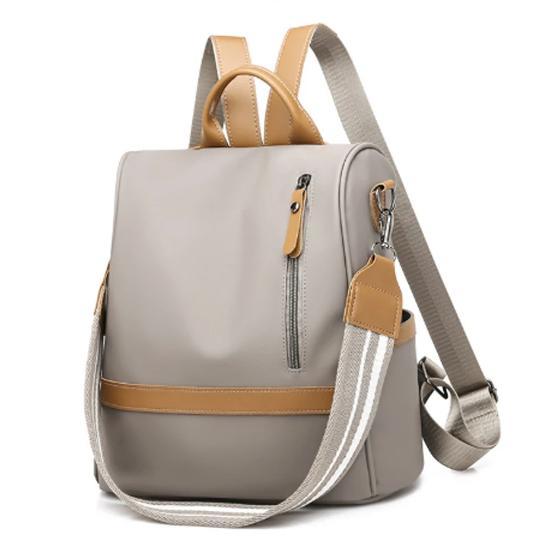 

litthing Fashion Women Backpack PU Leather Anti-thief Large Capacity School Bag For Teenager Girls Male Casual Travel Bags