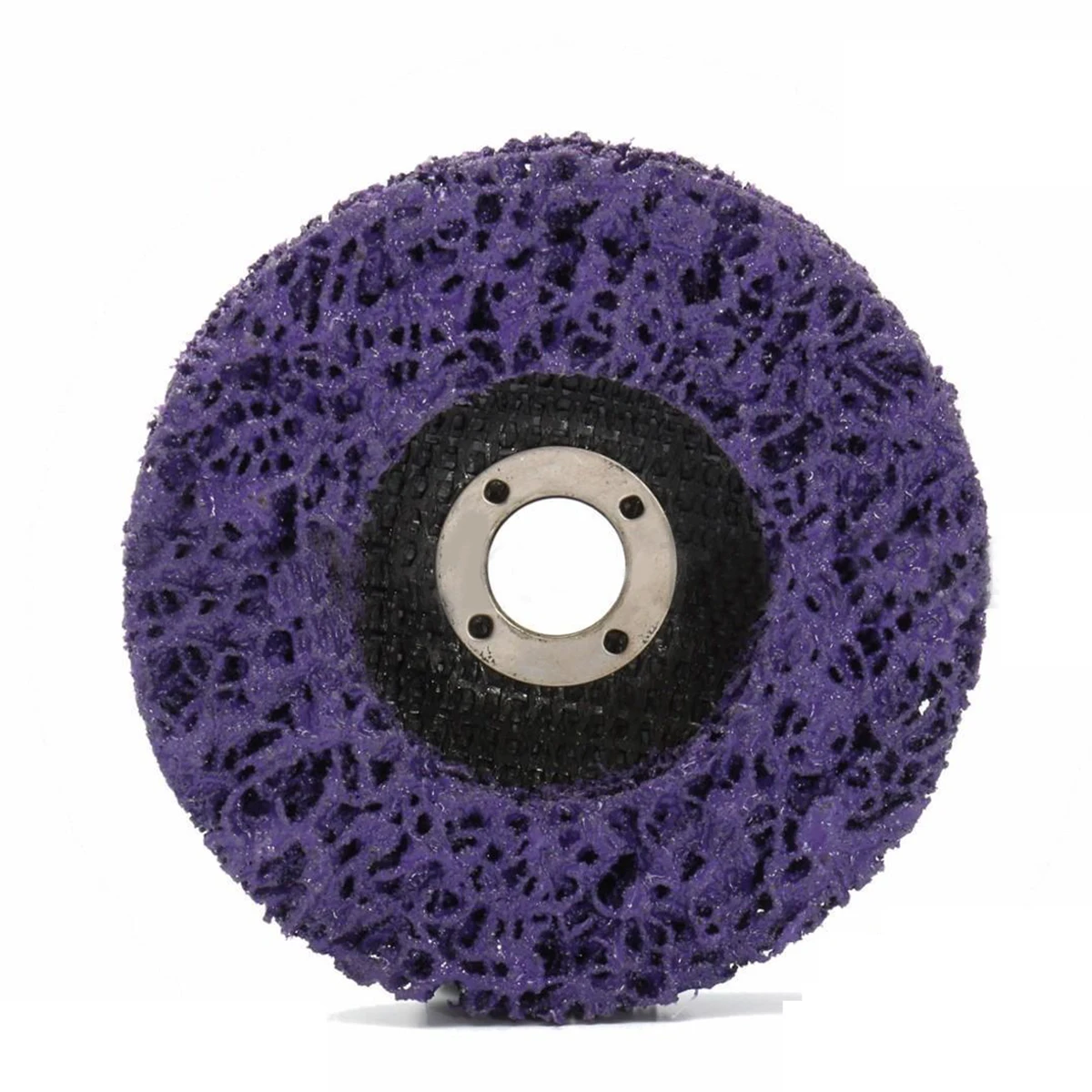 5pcs Poly Strip Disc Wheel Wood Metal Paint Rust Removal Clean Grinding Abrasive Wheels 100*16mm For Angle Grinder Mayitr