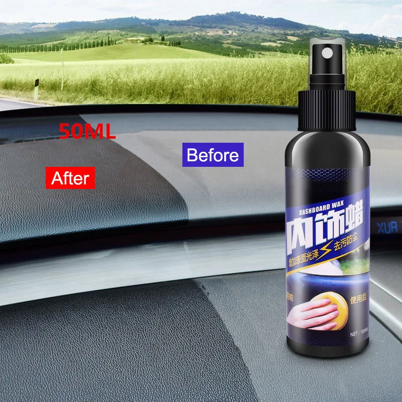 

1Pcs 50ml Multi-functional Wax Scratch Repair Polishing Leather products Glazing Car Maintenance Accessories