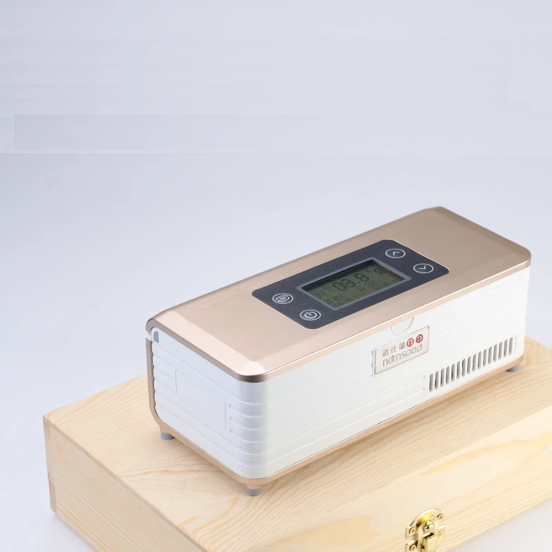 New Insulin Cooler Refrigerated fridge Portable Drug Reefer Car Mini Refrigerator With Rechargeable Battery Powered Cooler Box