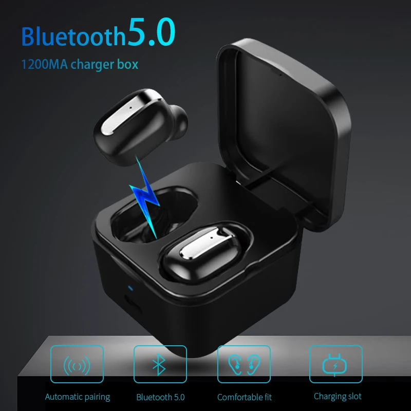 T3 5 0 V Bluetooth наушники мини стерео беспроводные в ухо спортивные водонепроницаемые