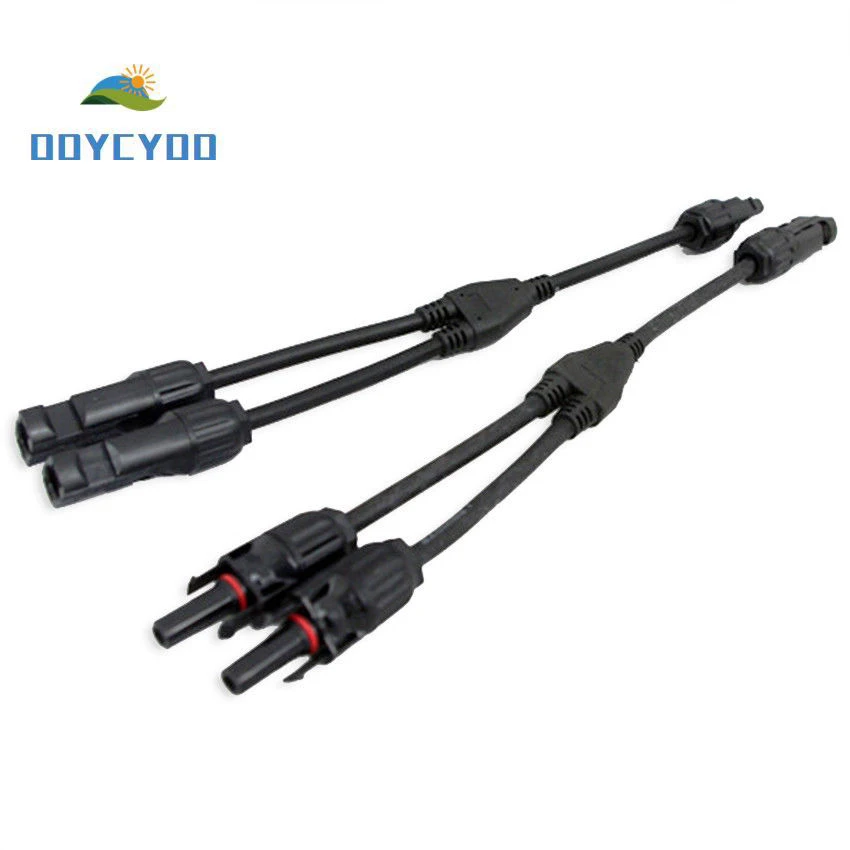 

OOYCYOO MC4 Y Branch Solar Panel 30A Cable Connector in parallel FFM MMF PV Wire