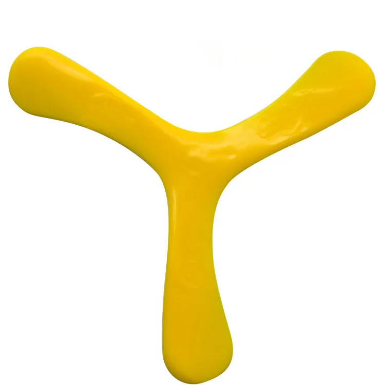 

Outdoor sport toy one pcs random color Three-leaf Boomerang flying disk dart children interactive toy