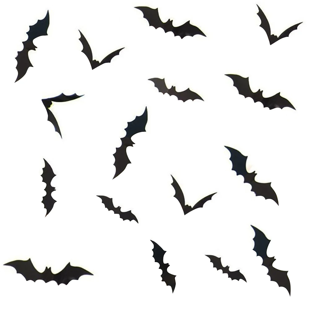 3sets 12pcsset removable 3d bat stickers wall window stickers halloween bats decorationschina - Bat Decorations 3sets 12pcsset removable 3d bat stickers wall window stickers halloween bats decorationschina - Bat Decorations