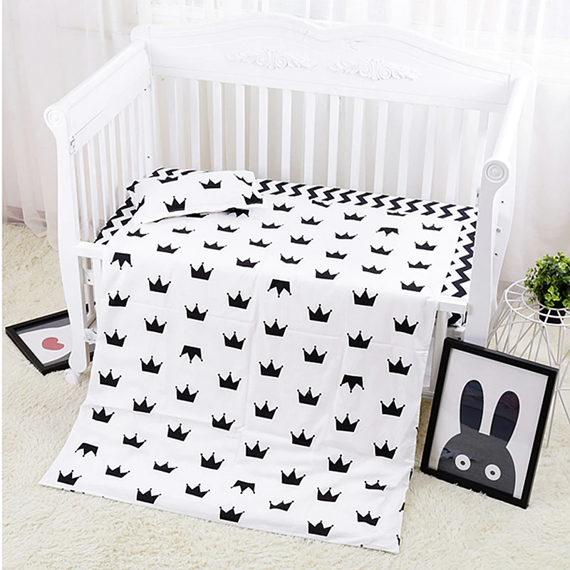 Baby Toddler Crib Cot Cot Bed Bedding Duvet Cover Pillowcase Set