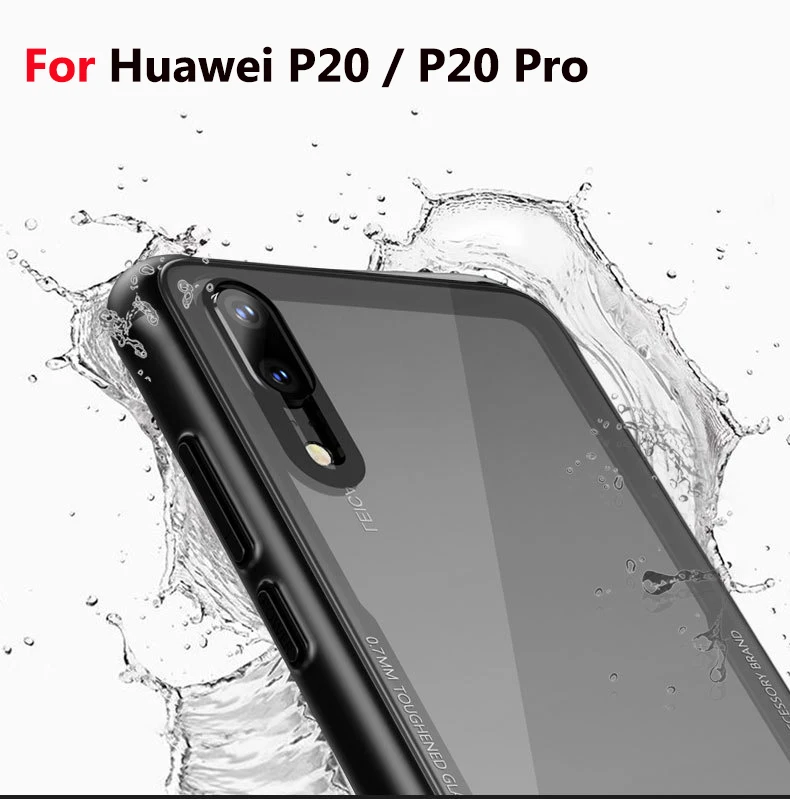 Чехол для Huawei P20 P20Pro полностью защищающий корпус на 360 градусов жесткий Гибридный