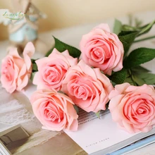 Zinmol 10 шт. Искусственные цветы из шелка цветок розы Букет реальные цветы для свадьбы дома вечерние украшения стола Декор
