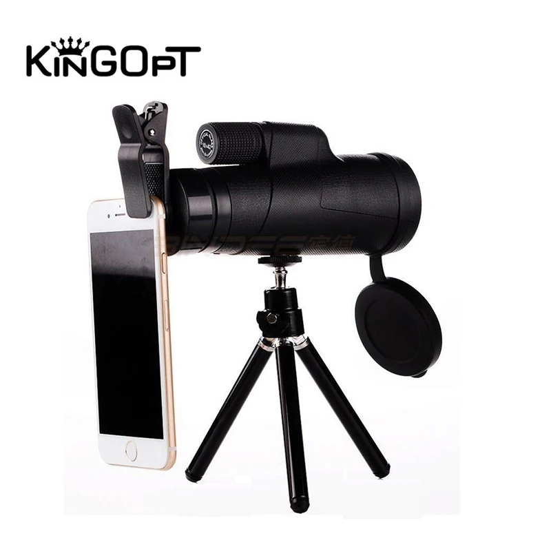 

KINGOPT 10x42 Handheld Monoculars HD Wide-angle Lll Night Vision Monocular Telescopes Outdoor Hiking Camping Bird-watching Tools