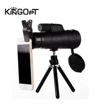 KINGOPT 10x42 Handheld Monoculars HD Wide-angle Lll Night Vision Monocular Telescopes Outdoor Hiking Camping Bird-watching Tools