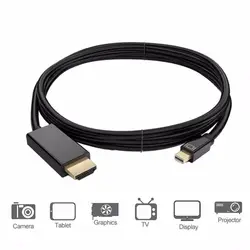 Bcmaster 5 м Мини Дисплей Порты и разъёмы HDMI ТВ HD ТВ кабель адаптер аудио-видео Кабели для MacBook Pro IMAC