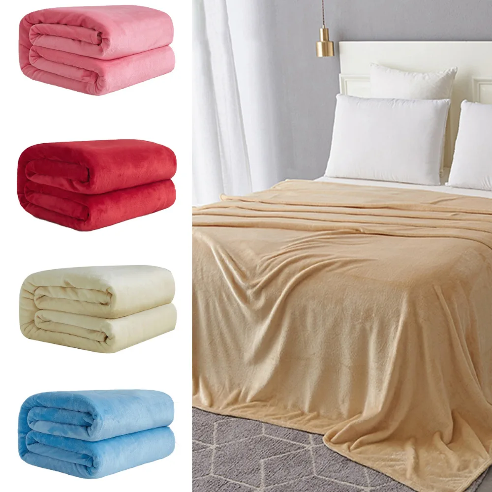 Buy All Season Large Warm Thick Sherpa Throw Blanket