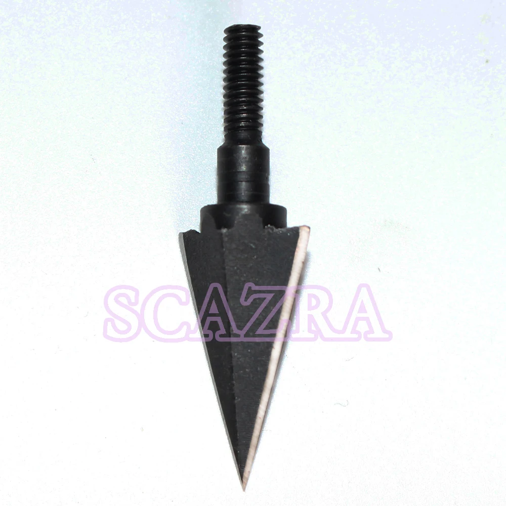 1Pc Classical Iron Barb Broadhead Medieval Arrowhead 115 Grain Archery for Compound/Recurve Bow