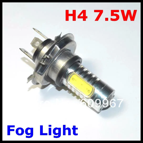 H4 светодиодный свет 7,5 W автомобилей высокой Мощность светодиодный лампы 7,5 W Противотуманные фары лампы светодиодный фары противотуманные фары