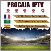 GOTIT Испания IP tv Procaja 1 год IPTV испанский Abonnement FHD Live& VOD французский арабский для Android tv Enigma2 Mac25x Box Smart tv