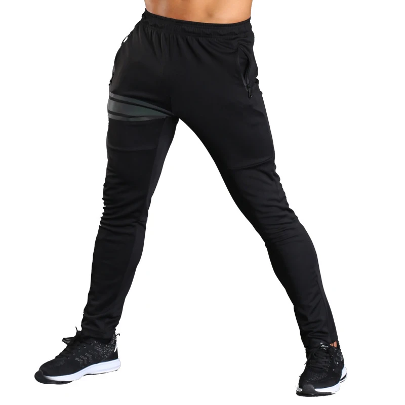 Men Casual Sweatpants Trousers Elastic Polyester Stretchy Fitness ...