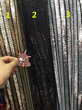 

Latest Style L-3177 Nigerian Tulle Mesh Lace sequins embroidered Lace fabric