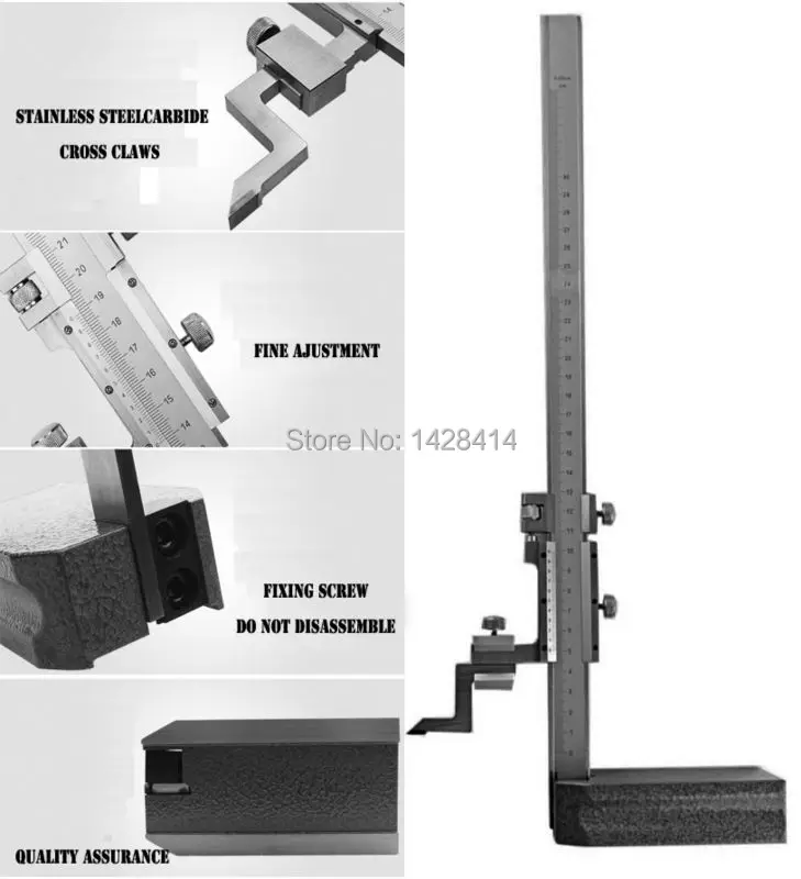 0-200 мм Вернье высотомер с карбидный разметчик тонкой регулировки/высотомер с карбидный разметчик/Вернье высотомер