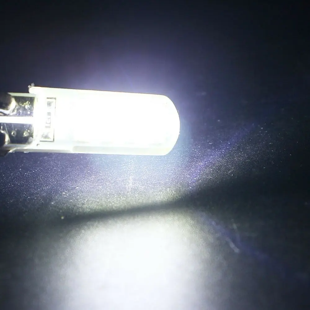 1000 PCS 12 V T10 5630 8 SMD 194 168 W5W кремнезема фонарь освещения номерного знака растамаживания лампа для автомобиля Автомобильные фары смесь цветов DC 12 V