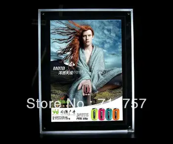 

A2 Size Super Slim Acrylic Led Light Box,Advertising Led Lighted Board