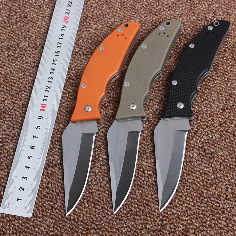 

Great EDC BY05G Byrd 8Cr13Mov blade G10 Handle Tactical Folding Knife BY05 Tactical hunting Survival Military Top Pocket knifes