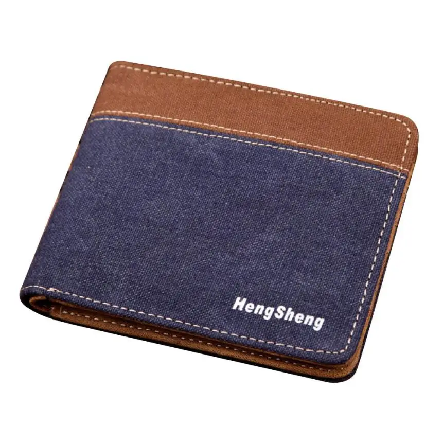 Man Canvas Mens Wallets Top Quality Wallet Card Holder Multi Pockets Credit Cards Purse For Male ...